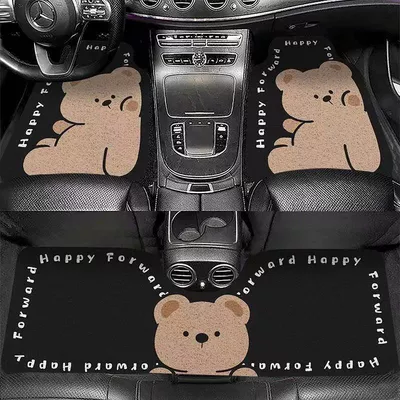 Avtomobil döşəmə paspasları – Wire Loop Car Mats - zx-cute-cartoon-car-floor-mats-15-5060-front-foot-wire-loop-self-cut