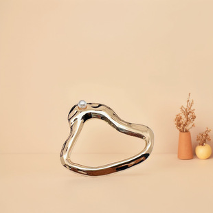 [Source Factory] New Cross-border Hot Selling Fashion Alloy Pearl Flower Brooch Accessories Hair Accessories Shoe Accessories