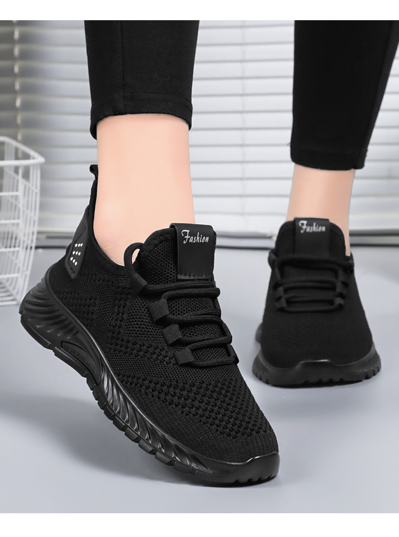 Women's Casual Solid Color Round Toe Sports Shoes display picture 12