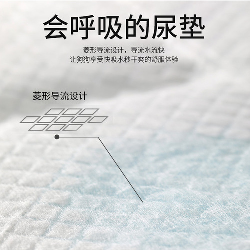 Supply Pet Urine Pad Nonwoven Dog Urine Pad Dog Diaper Bamboo Charcoal Thickened Urine Pad Disposable Urine Pad 