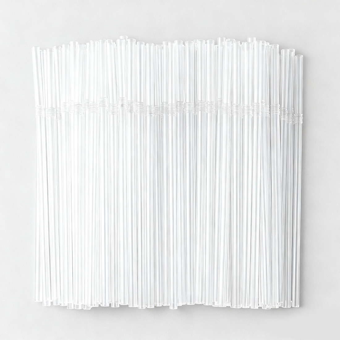 Pajitas de plástico desechables flexibles y coloridas de 5 mm, aptas para alimentos, 100 unidades, 5X210, pajitas delgadas para jugo, leche, té, cola