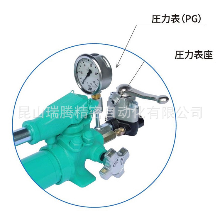 OSAKA JACK压力表座FGS-700手动泵单作用型用