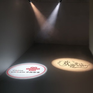 Led advertising projection lamp logo cultural wall pattern lamp storefront door floor projection sign lamp