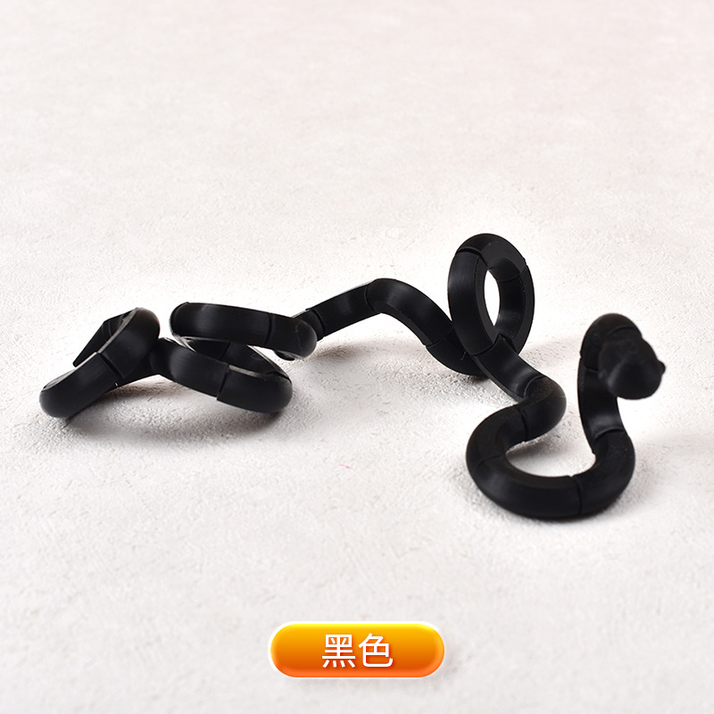 Venta caliente estilo transfronterizo 3d impresión juguete serpiente impresión decoración 3d impresión modelo de serpiente