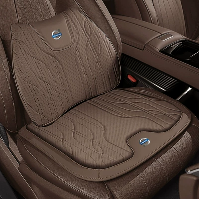 Waist support, Cushion, Four-Season Seat Cushion - chestnut-brown-seat-cushion-lumbar-support