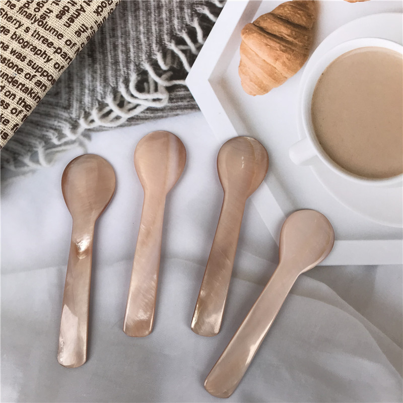 Casual Solid Color Shell Spoon 1 Piece display picture 7