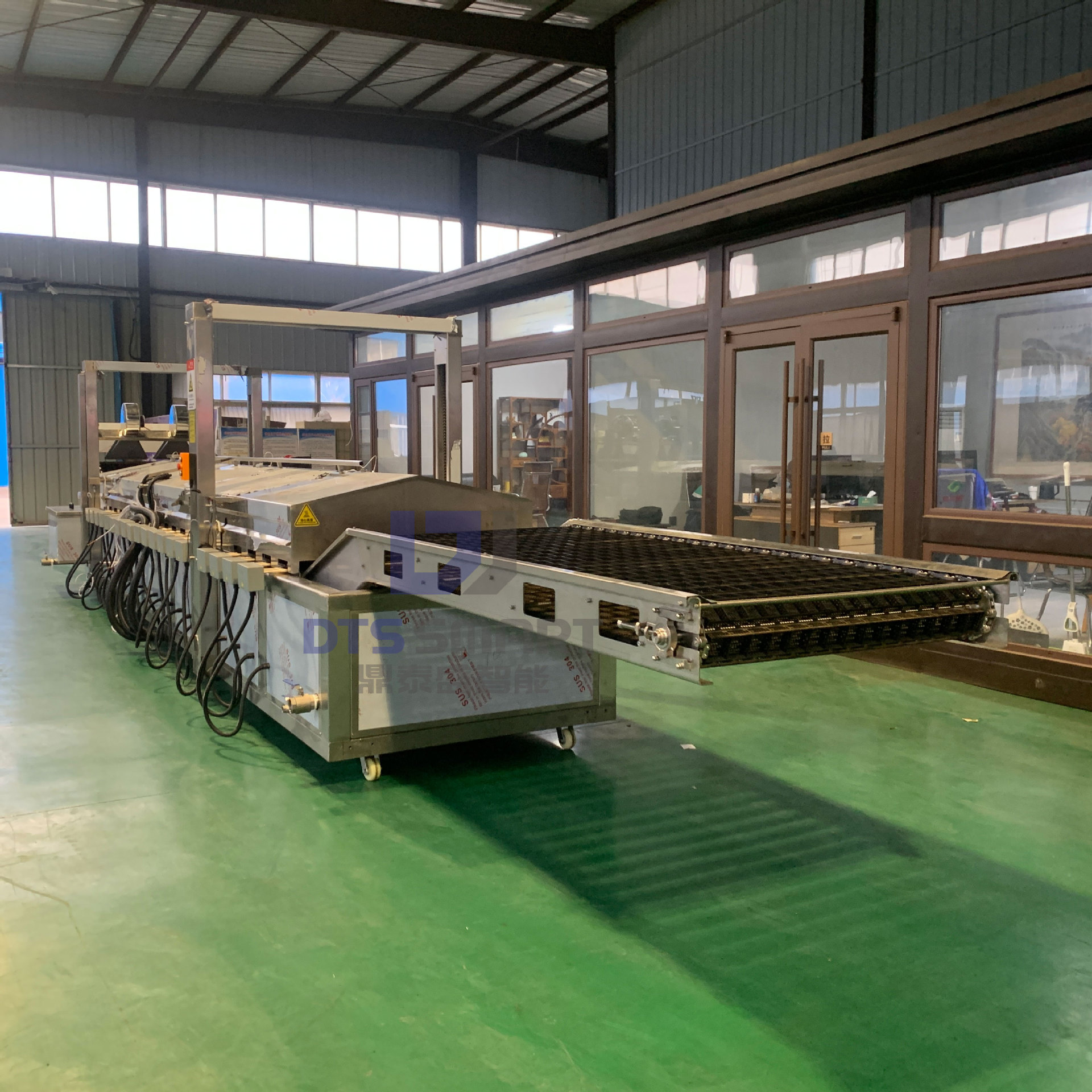 Línea de producción de fritura automática para tofu de aceite, tofu de pulpa, tofu de pescado, equipo de fritura