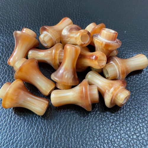 Hulusi mouthpiece, black mouthpiece, musical instrument accessories, round flat type universal mouthpiece