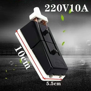 Single-Phase Three-Phase Black Ceramic Base Knife Switch 220V380Vhk2 Single-Pole Load Type High Voltage Resistant Design
