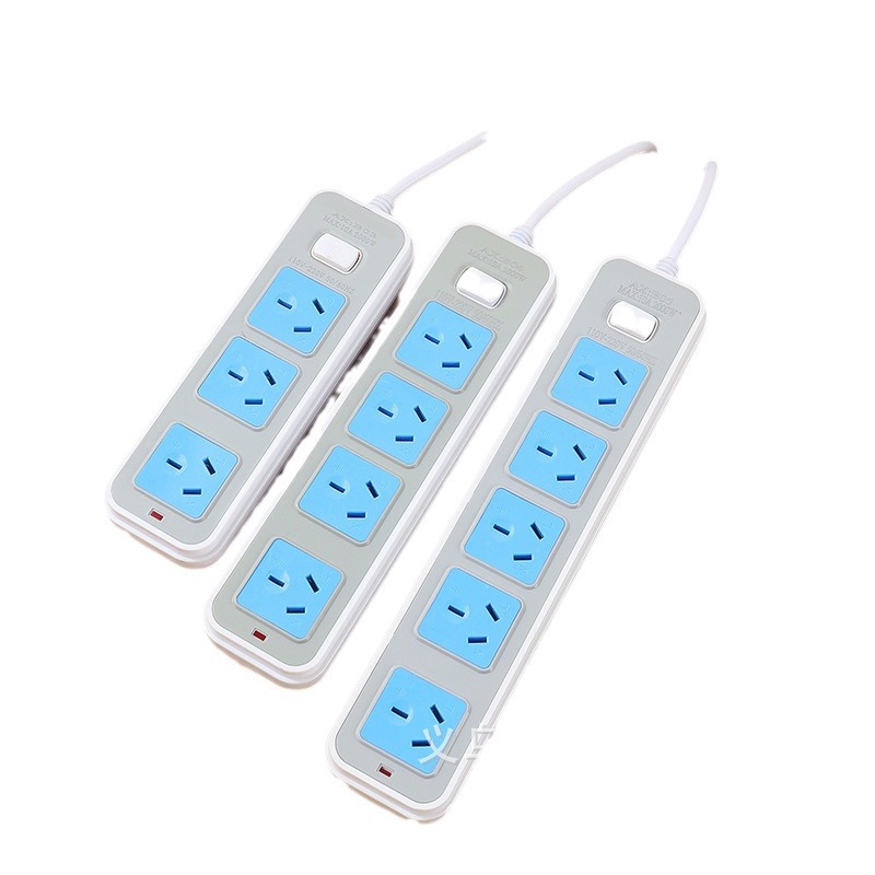 Comercio exterior australiano jack estándar de ocho palabras plano enchufe USB tres agujeros una sola fila 3 bits 4 bits 5 bits placa de cableado de fila