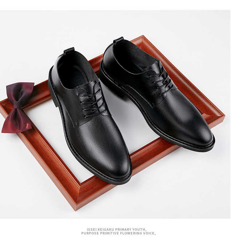 2026 New Spring/Summer Formal Leather With Internal Height Increase, Business Casual Men's Shoes, Youth Comfortable Sole_vogvips.com