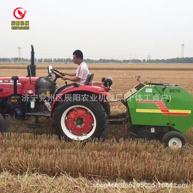 山东热销农用新款小麦打捆机拖拉机配套自动捡拾玉米秸秆打捆机