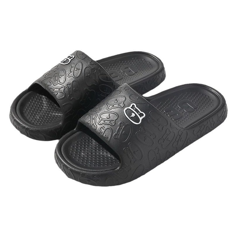 Zapatillas antideslizantes zapatillas de mujer verano al aire libre interior Hogar Casa pareja antideslizante mudo suela gruesa hombres