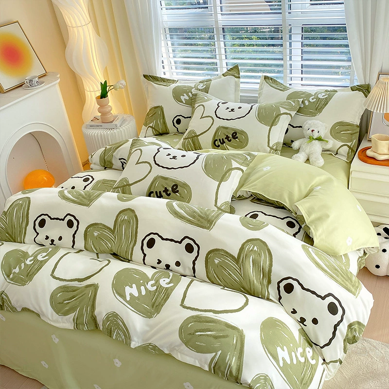Bedding set Thickened duvet cover for elementary students, 3–4 piece, multiple sizes 150×200–200×230