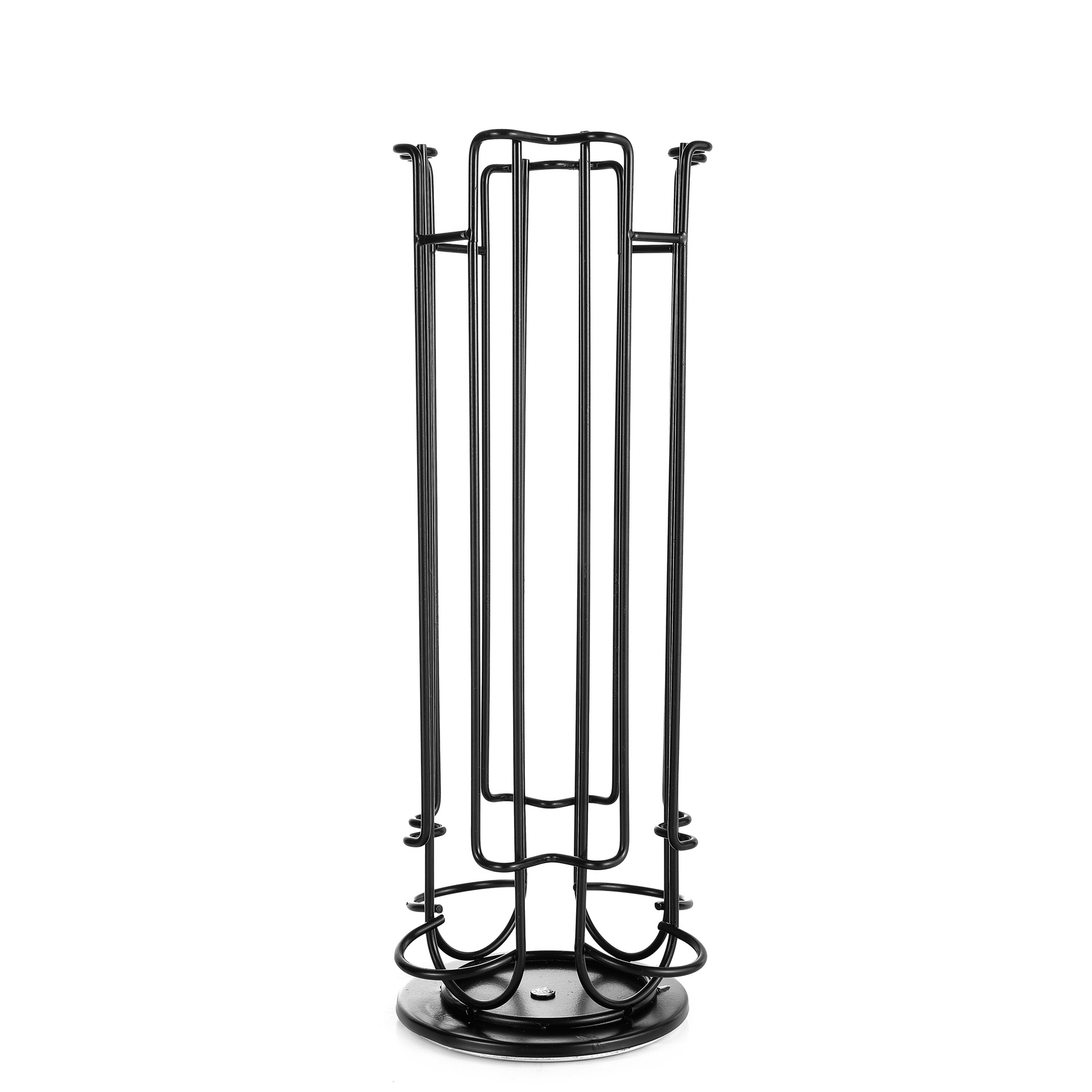 Soporte giratorio para cápsulas de café Nescafé Dolce Gusto, capacidad 24 cápsulas, acabado negro elegante