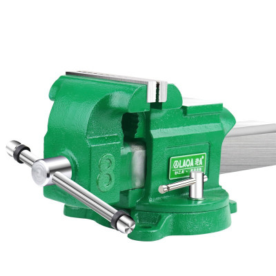 老A 重型小台虎钳多功能4 6 8寸工业台虎夹钳虎钳平口桌虎台钳|ms