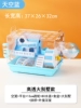 Hamster cage acrylic high transparency large villa model sky blue