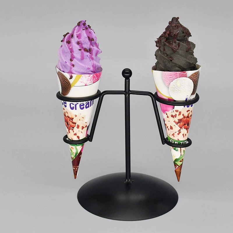 Stand for ice cream, dessert decorations, props, tubing