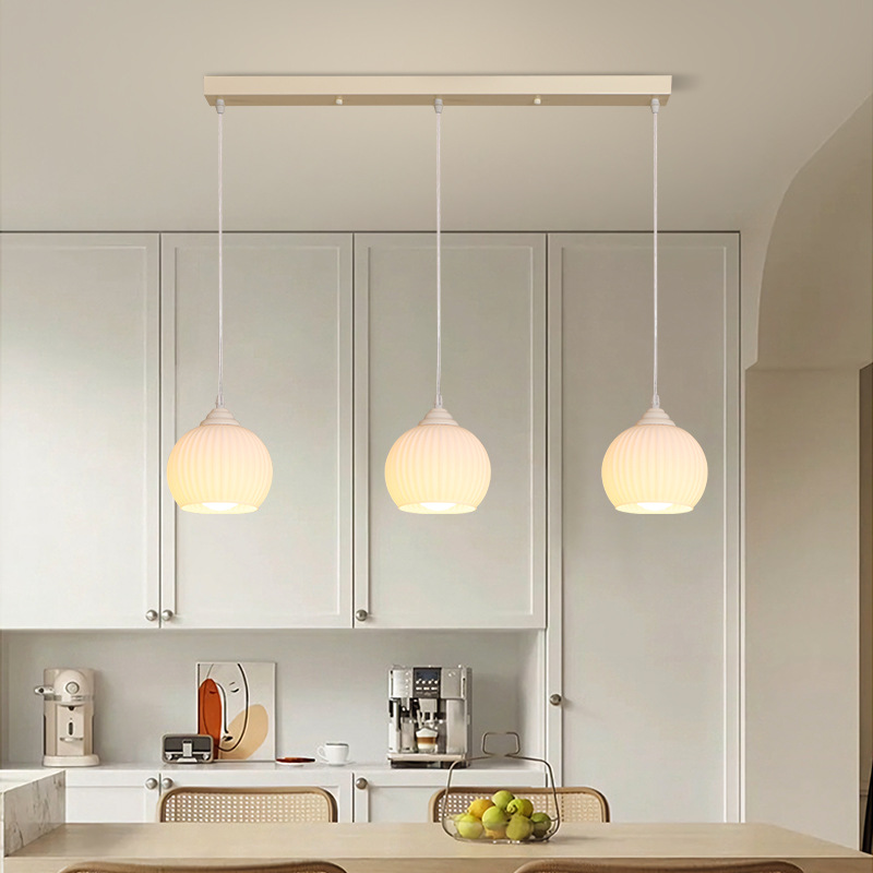 Lámpara de la sala de estar personalidad creativa calabaza cálida romántica lámpara de comedor estilo pastoral francés lámpara de habitación de niña lámpara de dormitorio