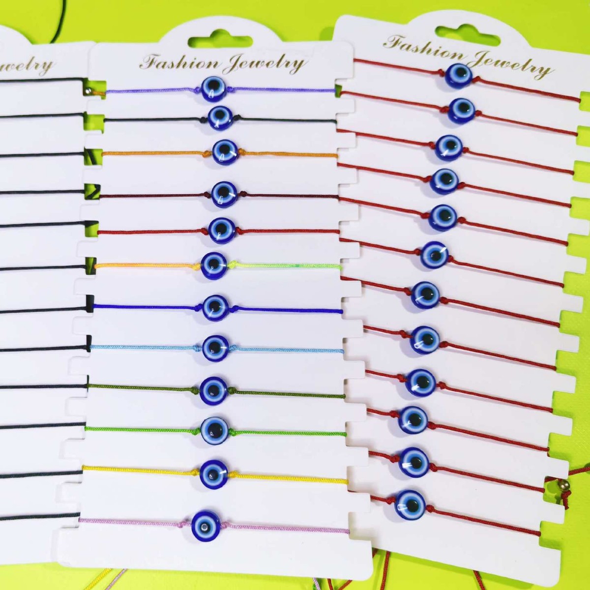 Cross-Border Devil's Eye Stacking Bracelet Set European and American Retro Lucky Blue Eyes Braided Bracelet Jewelry Wholesale