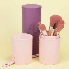 New Product 11-Piece Small Purple Sweet Potato Makeup Brush Bucket Set Full Set Makeup Tools Beginner Beauty Makeup Brushes