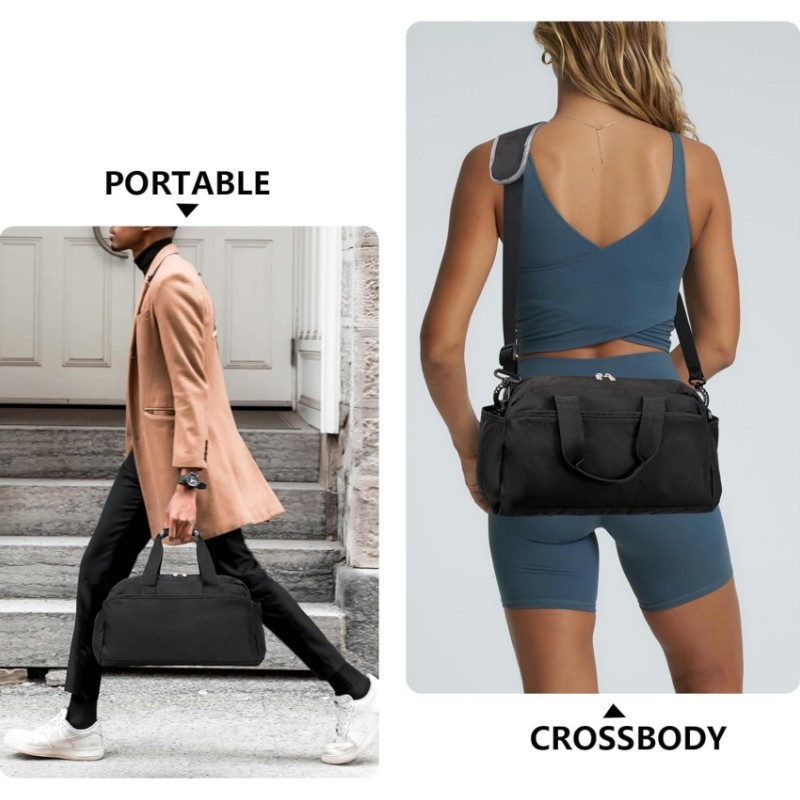 Amazon nueva pequeña bolsa de fitness multifuncional, mini equipaje portátil ligero, adecuado para viajar y deportes