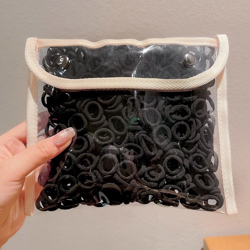 2025 nuevo elástico para niños no daña cabello de cabello de cabello de cabello de alta elasticidad para niñas anillo de cabello de bebé