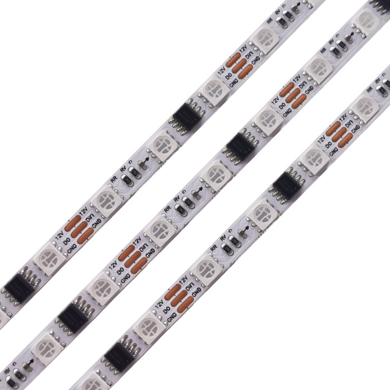 6mm狭板幅幻彩流水灯5050rgb外付けWS2811シリコンチューブledライトバー12V60ライト付き|undefined