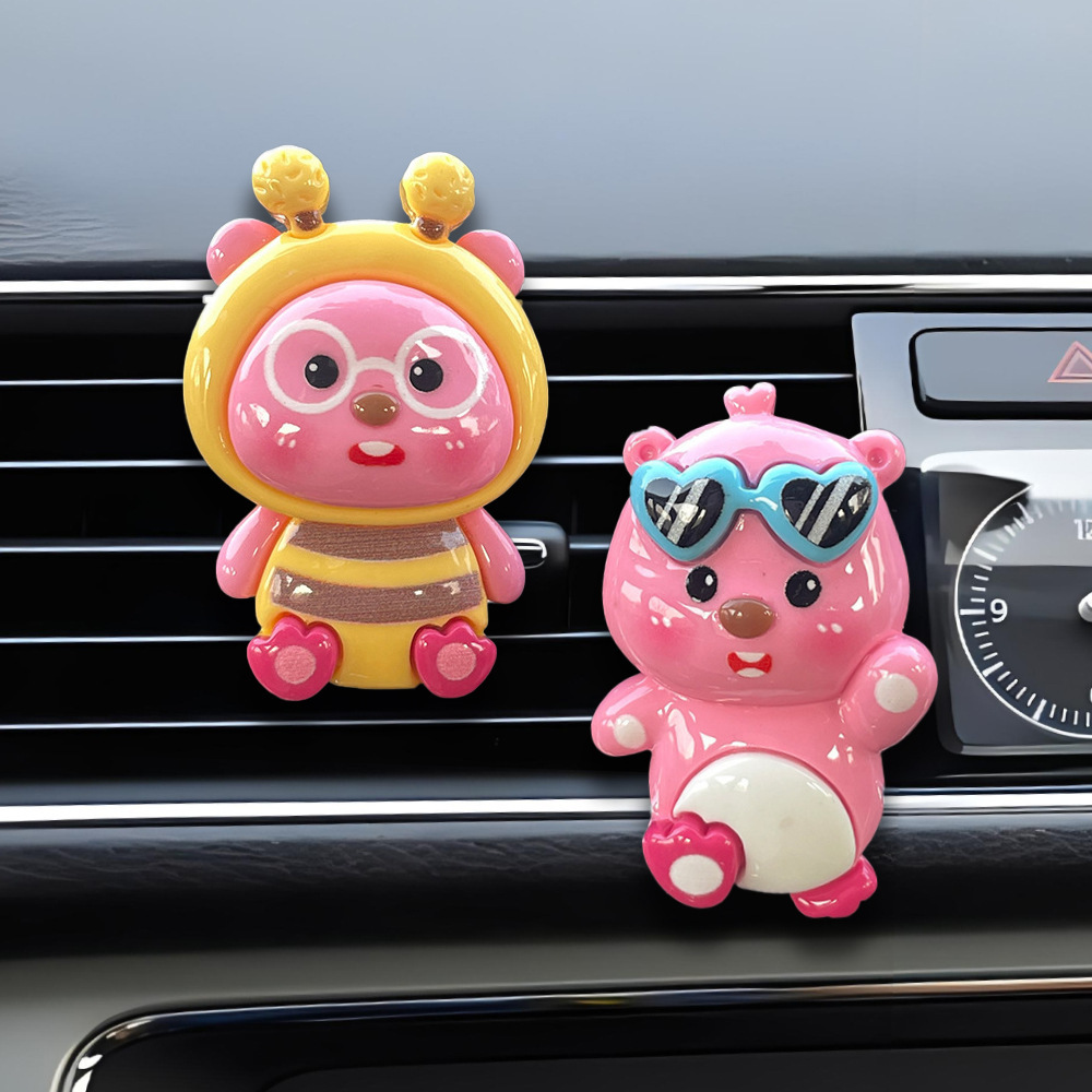 Cute Beaver Car Fragrance Cartoon Vent