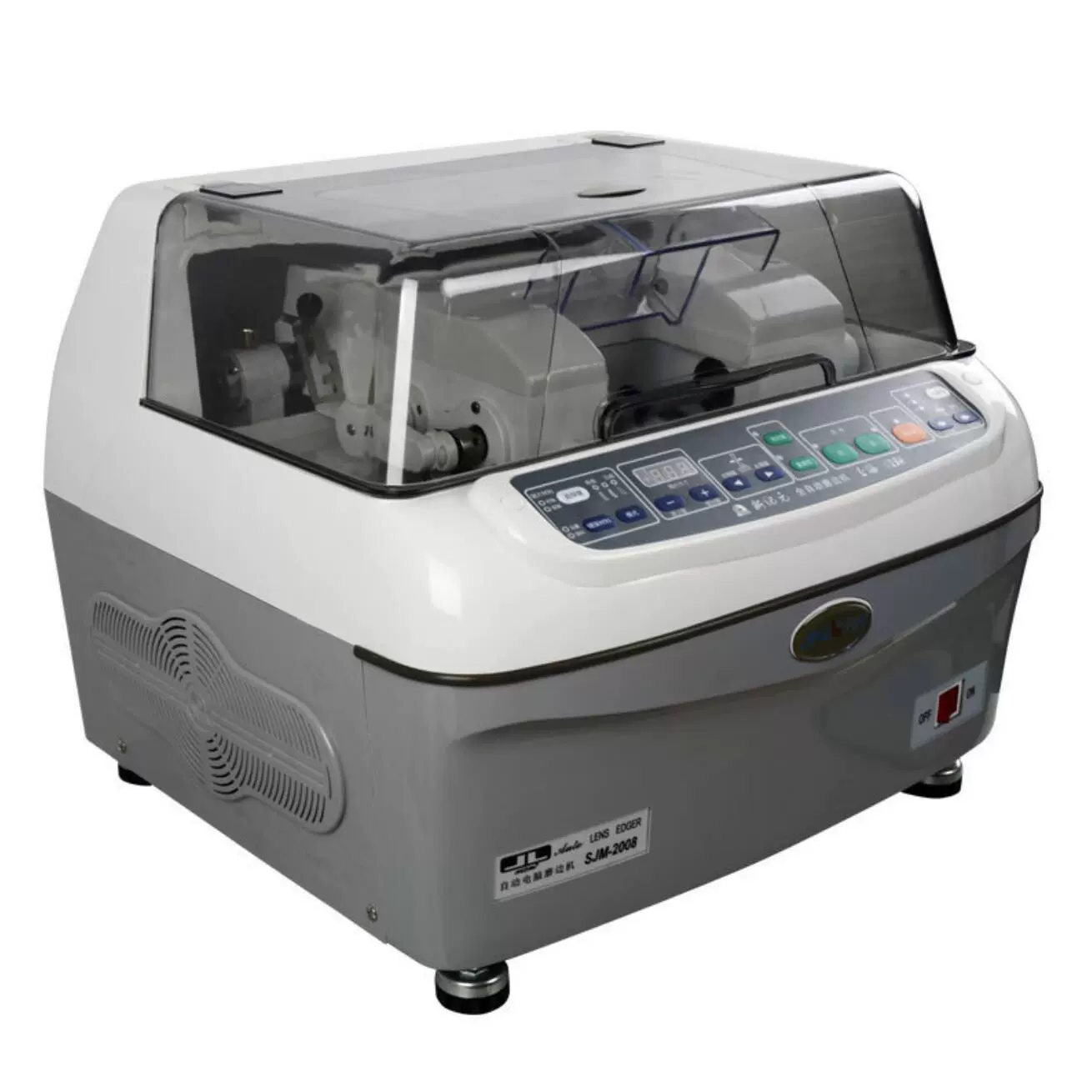 Шанхайский бренд Zinglian SJM-2008, автоматический шлифовальный станок для кромок, шлифовальный ПК, оборудование для очков из смолы и стекла