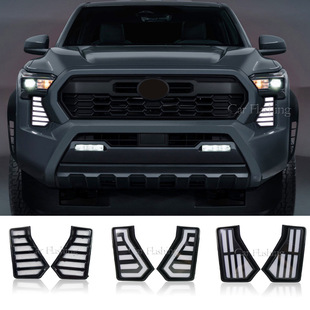 Suitable for Toyota 24-25 Tacoma Tacoma Led Daytime Running Light Running Water Turn Signal Fog Light