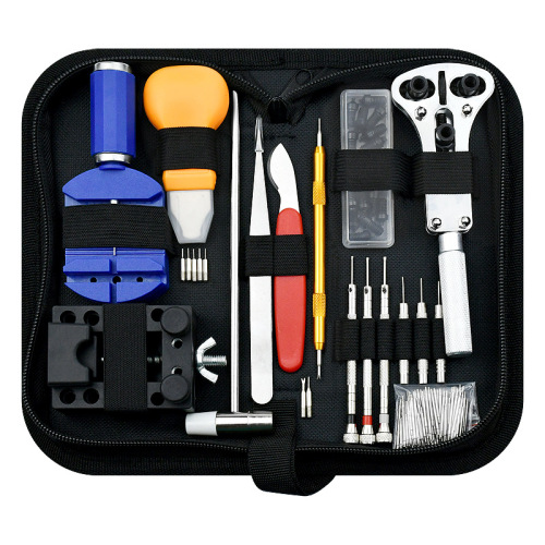 Watch repair tools, watch repair tool kit, 147-piece tool set, watch strap remover, base opener, watch repair tool