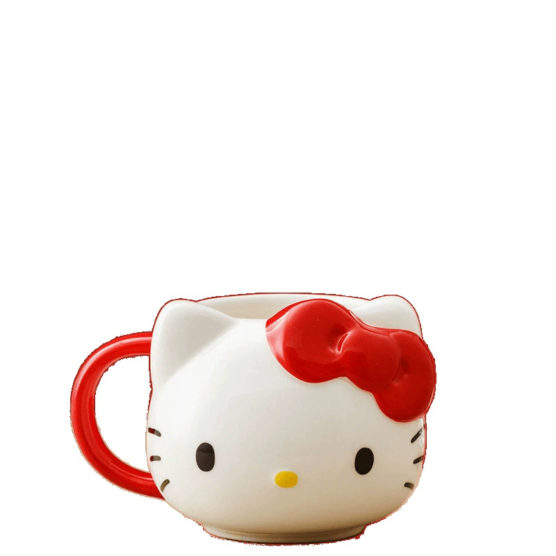 Керамическая плавучая кружка Hellokitty Mark Cup Ins High-value персонализированная водяная кружка для дома и питья