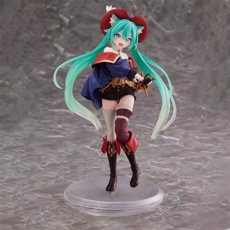 Фигурка Hatsune Miku Fairy Tale Wonderland Chu Yin — в стиле Кот в сапогах, 2D аниме коллекционная