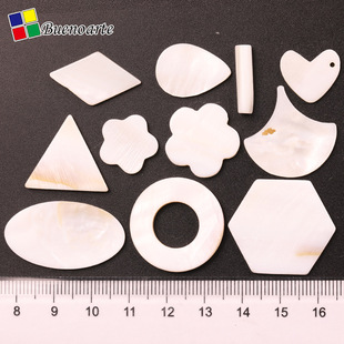 DIY Shell Mosaic Mini Loose Particles Creative Handicrafts Shell Jewelry Square Rectangular Round Water Drop