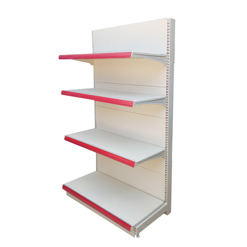 Estanterías de supermercado, expositores de una y dos caras, expositores para tiendas de conveniencia, tablero perforado, columnas desmontables, estanterías de supermercado.
