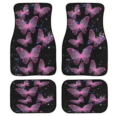 Avtomobil döşəmə paspasları, dirt-resistant, wear-resistant, easy to maintain - 1-138-pattern-44-3344cmtwo-piece-set