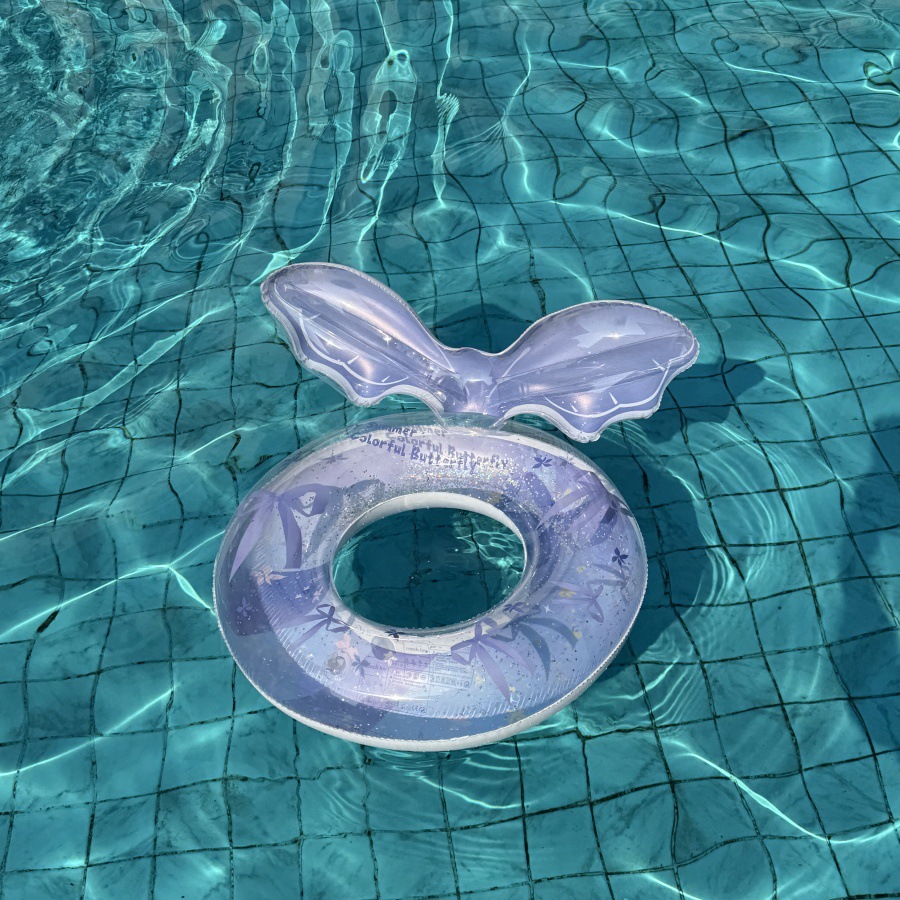 Anillo de natación amazónico para adultos padres e hijos pétalos de sequela anillo de nadador inflable para hombres y mujeres anillo flotante