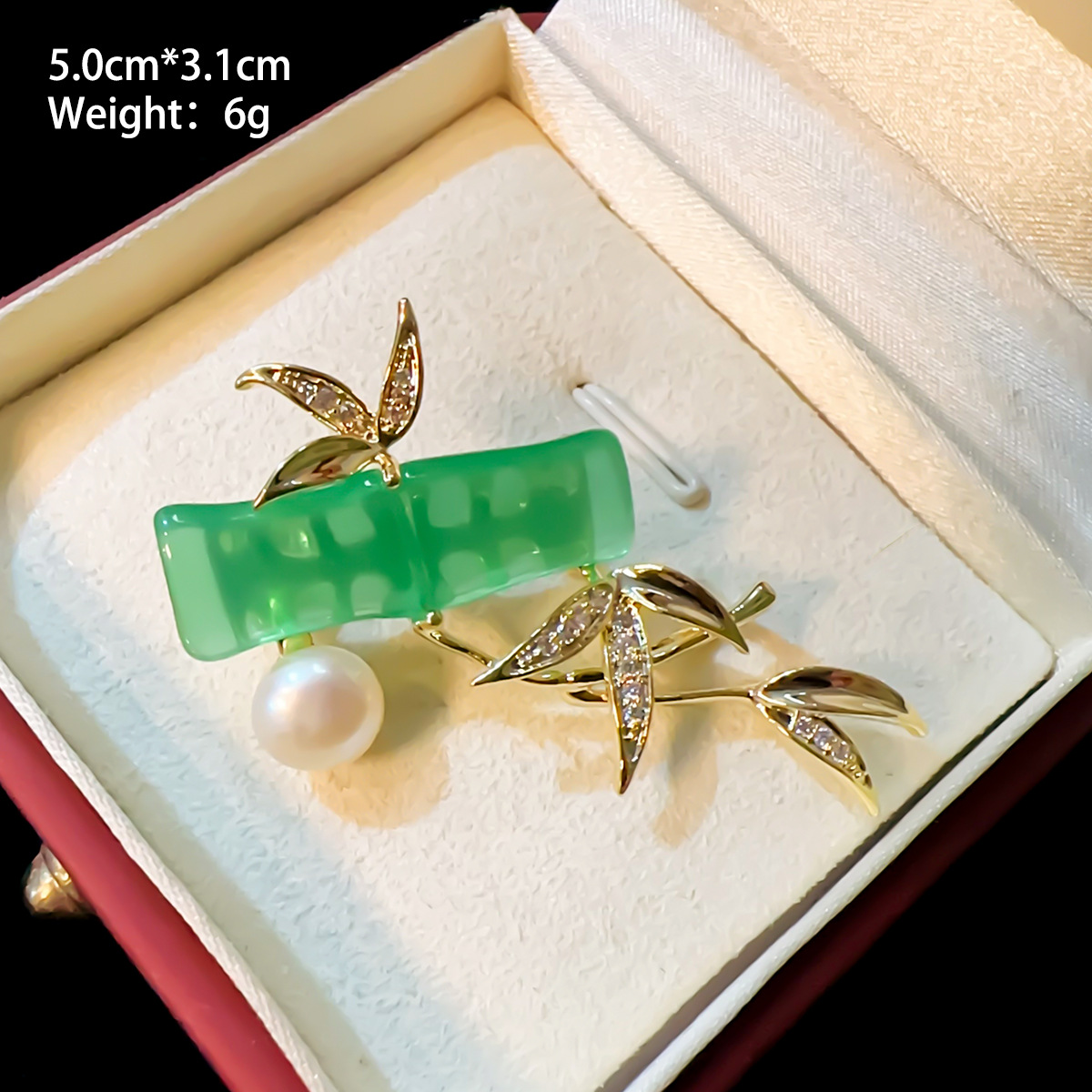 Simple Style Shiny Animal Leaf Flower Copper Plating Inlay Pearl Zircon Unisex Brooches display picture 7