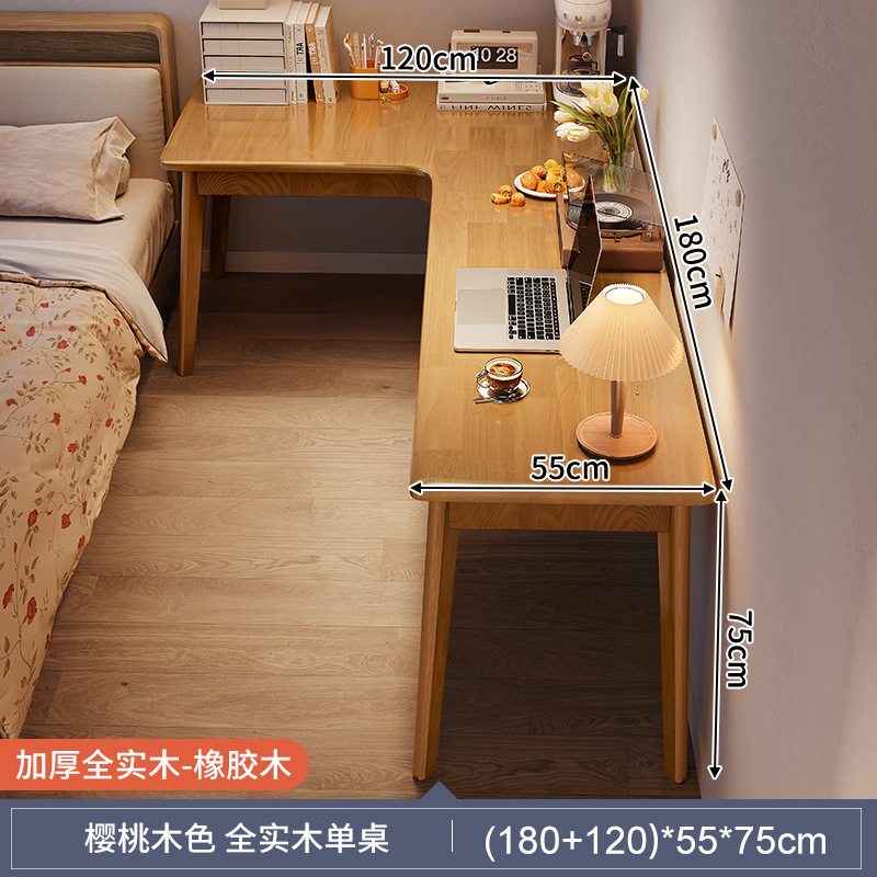 Escritorio de esquina escritorio de escritorio dormitorio escritorio de escritorio de computadora de esquina L-shaped bedside