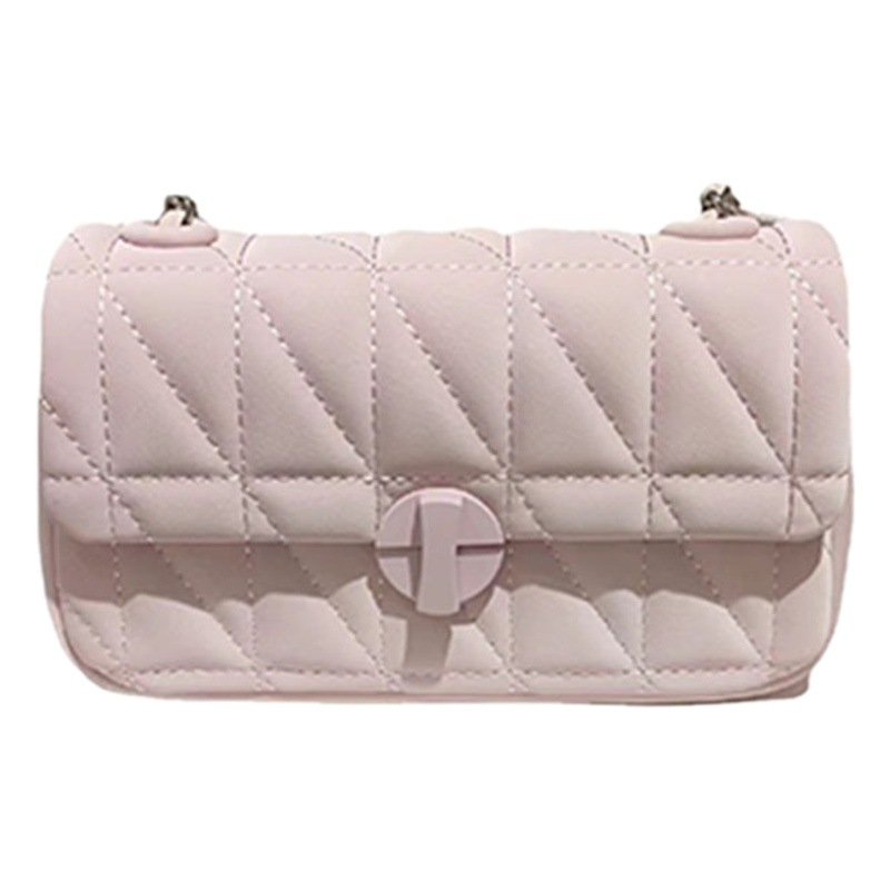 2026 Xiaohongshu Style Niche High-End Chain Women's Bag, Quilted Shoulder Crossbody Bag, Commuter Underarm Small Square Bag
