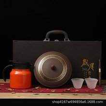 高档普洱茶饼礼盒包装空盒福鼎白茶357克茶叶包装茶饼礼品盒加工