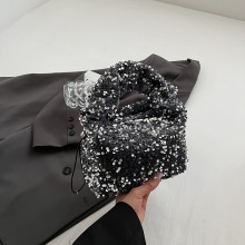 包包女包时尚今年新款潮亮片腋下包小众设计璀璨高级感单肩手提包