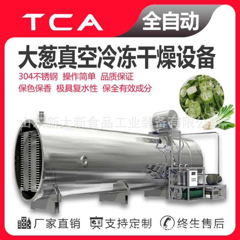 新大新fd真空冷凍乾燥機ネギ低温冷凍脱水設備野菜類冷凍乾燥機|undefined