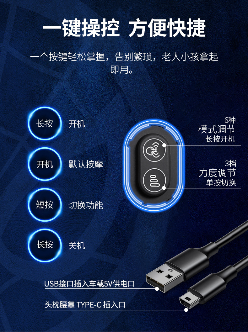 Car Lumbar Support Car Massage Waist Protection Cushion Car Seat Backrest Lumbar Cushion Driving Lumbar Support Lumbar Support Headrest
