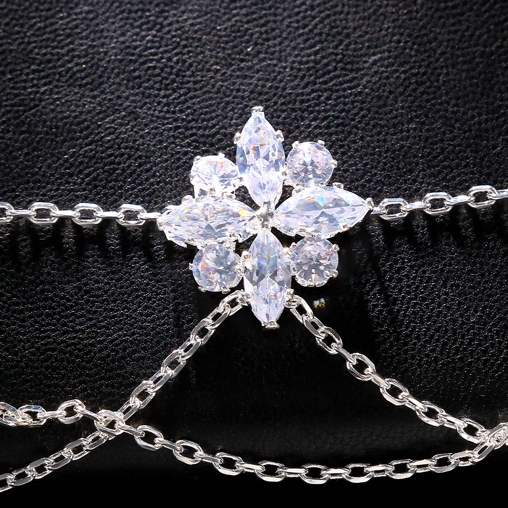 Vente chaude front sourcil chaîne lumière luxe tête chaîne cheveux accessoires européen et américain mariée coiffure accessoires pour femmes_voghion.com