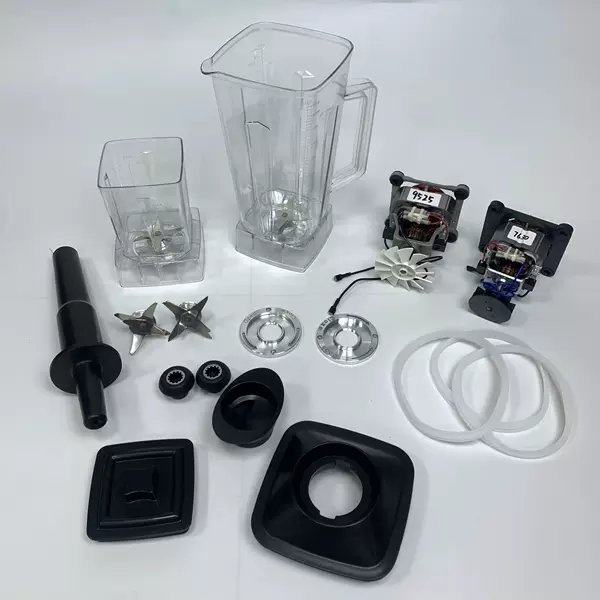 Blender, Rice Cooker, Meat Grinder, 4L Large Cup, Small Cup, Large Lid, Small Lid, Motor, Fixed Base, Stirring Stick, Aluminum Blade