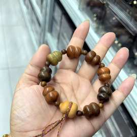 九福临门多宝葫芦手链崖柏黄金檀金丝檀紫檀木黑檀木黄金檀精品手
