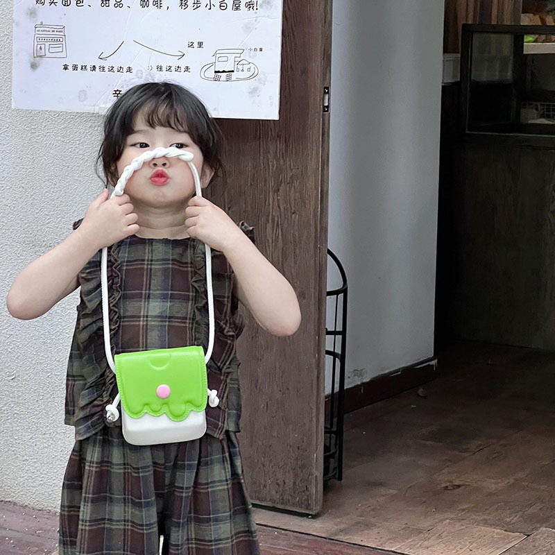 Pequeño helado bolso de hombro para hombres y mujeres, moda, color extranjero, mini bolso de mochila para niños, nuevo tipo de bolso para niños de comercio exterior