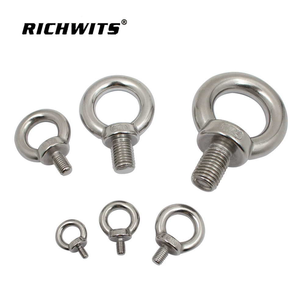 Zhibo металлический RICHWITS нержавеющая сталь 304 316 DIN580 кольцевой винт немецкое стандартное кольцо